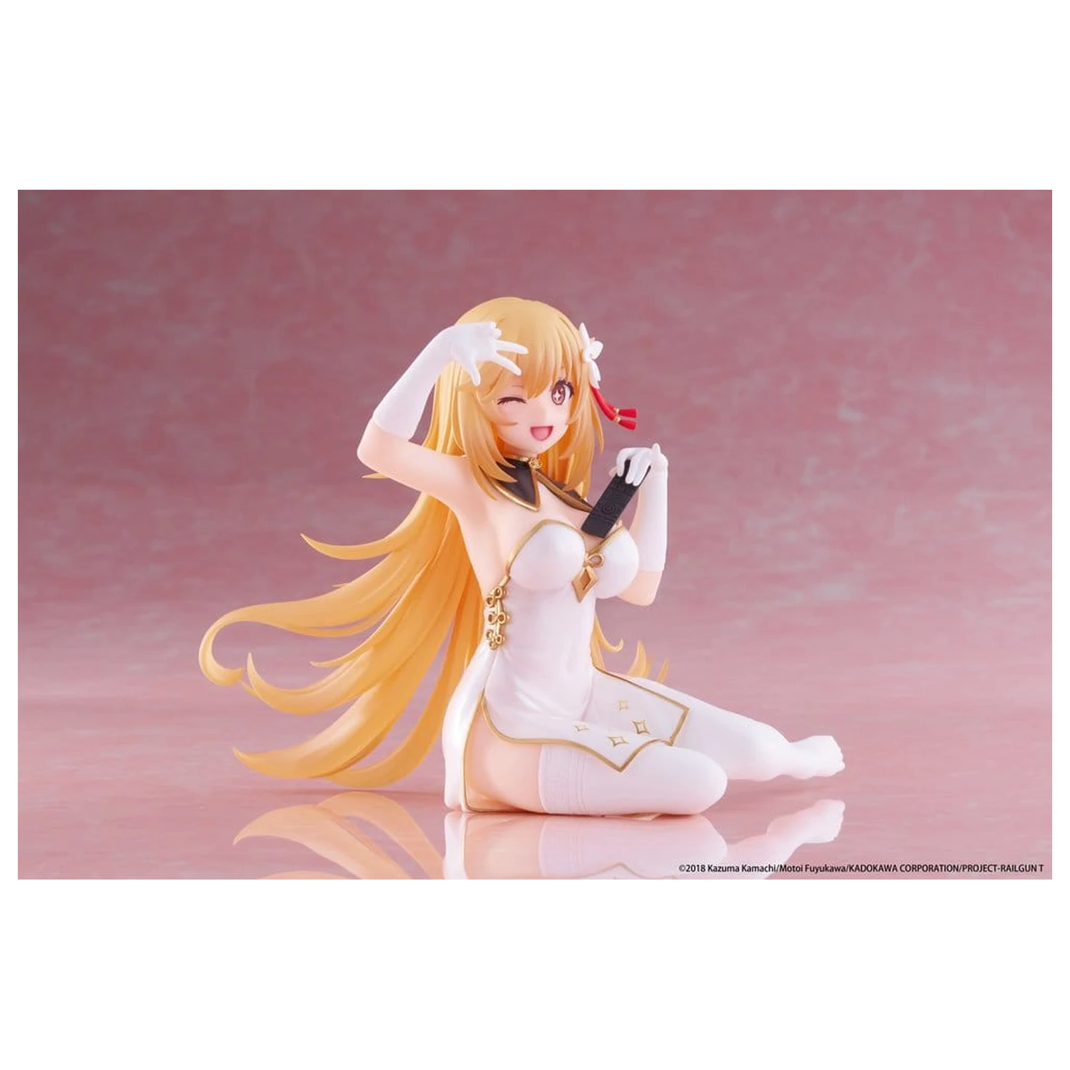 A Certain Scientific Railgun PVC Statue Desktop Cute Figure Misaki Shokuho Chinese Dress Ver. 13 cm zdjęcie produktu