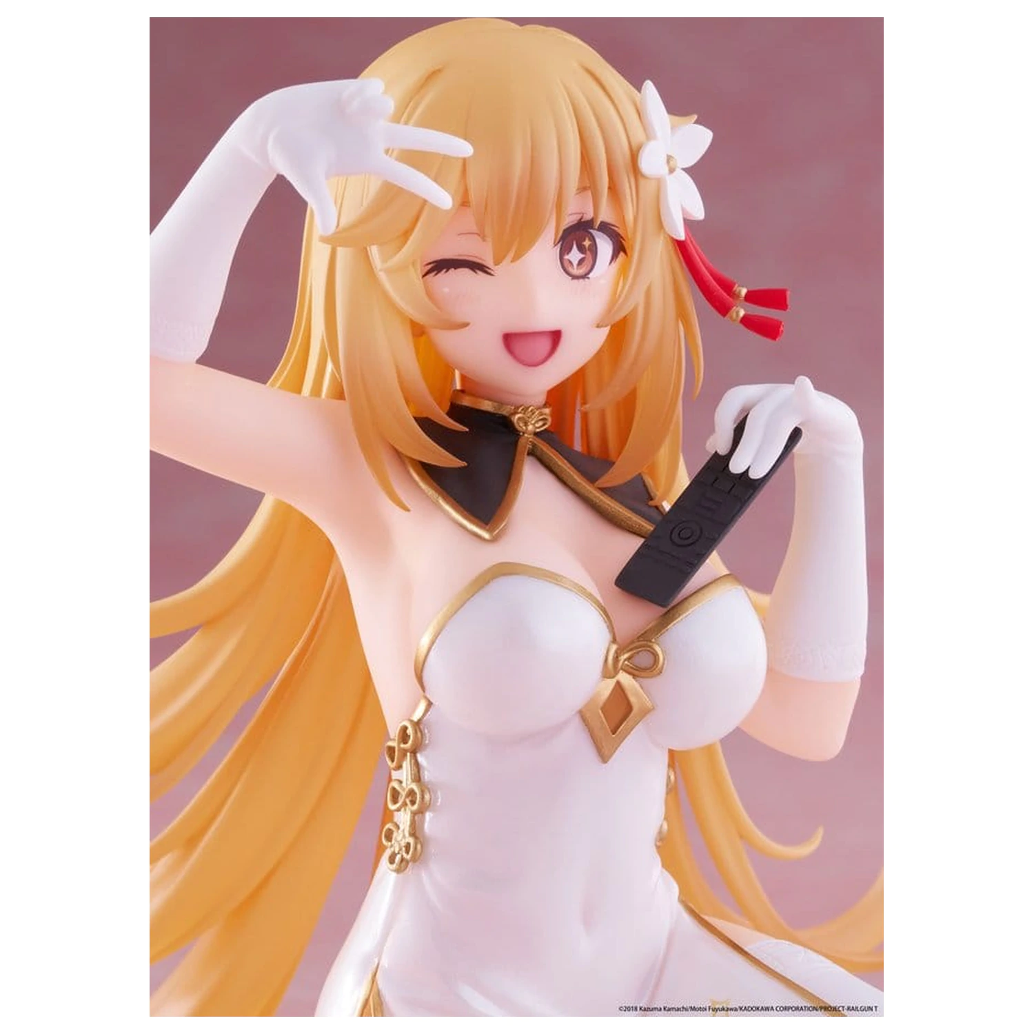 A Certain Scientific Railgun PVC Statue Desktop Cute Figure Misaki Shokuho Chinese Dress Ver. 13 cm zdjęcie produktu