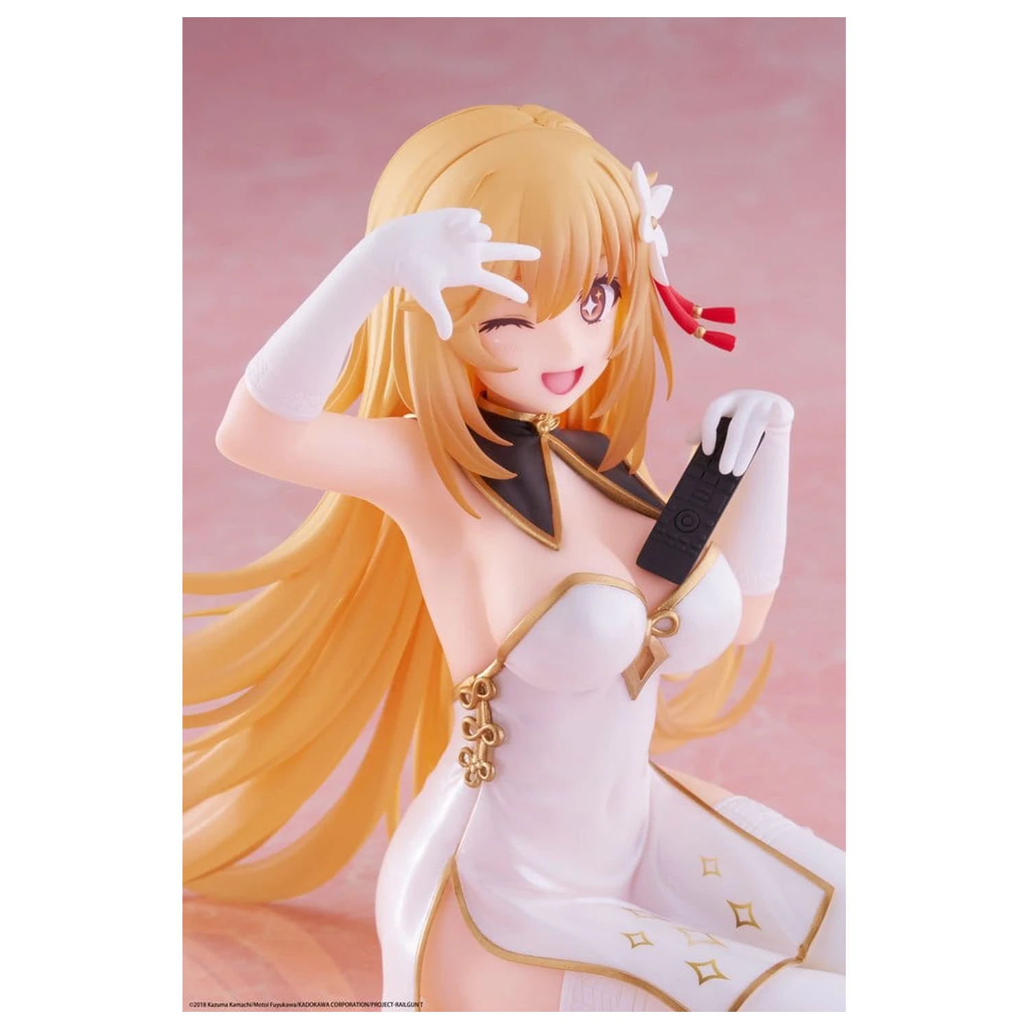 A Certain Scientific Railgun PVC Statue Desktop Cute Figure Misaki Shokuho Chinese Dress Ver. 13 cm zdjęcie produktu