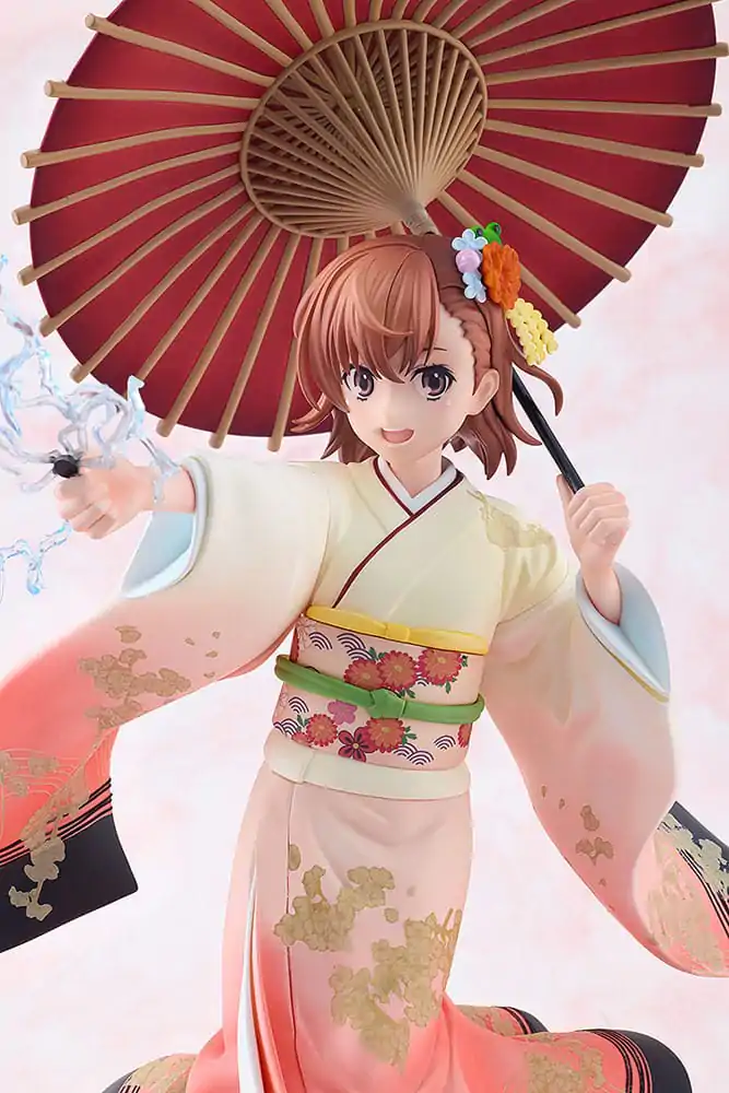 A Certain Scientific Railgun T Figurka 1/7 Mikoto Misaka Furisode Kimono Wersja 28 cm zdjęcie produktu