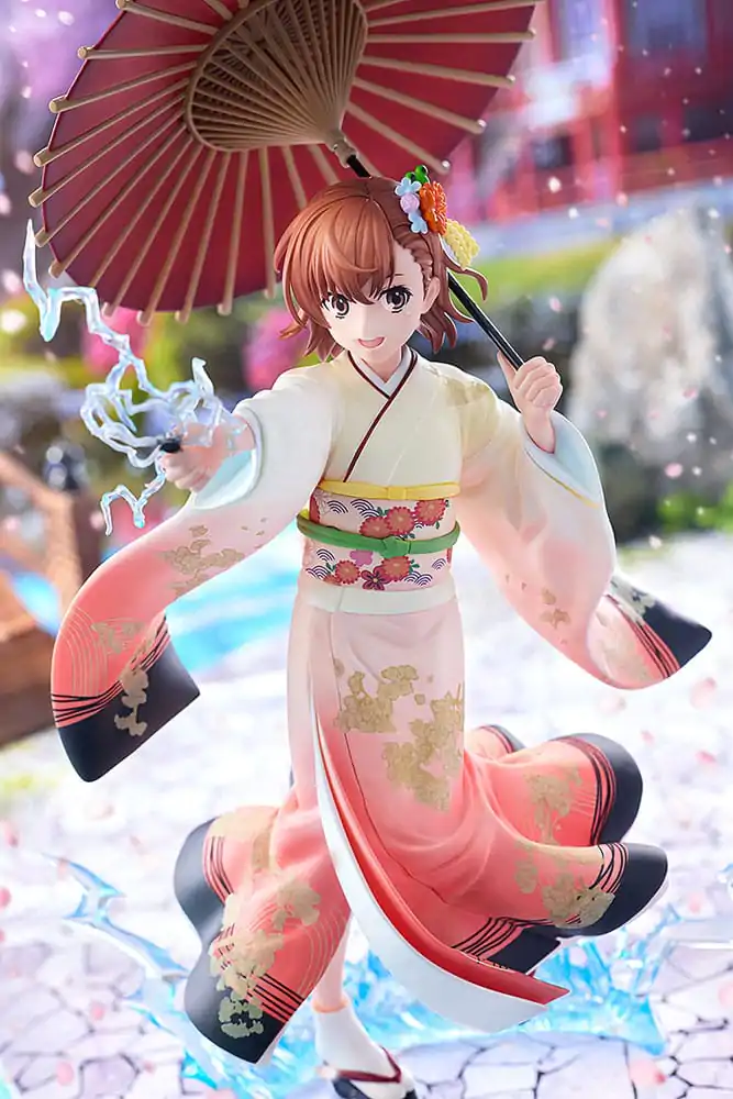 A Certain Scientific Railgun T Figurka 1/7 Mikoto Misaka Furisode Kimono Wersja 28 cm zdjęcie produktu