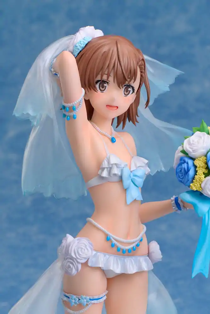 A Certain Scientific Railgun T Statua PVC 1/7 Mikoto Misaka Wersja: Ślubny Strój Kąpielowy 25 cm zdjęcie produktu