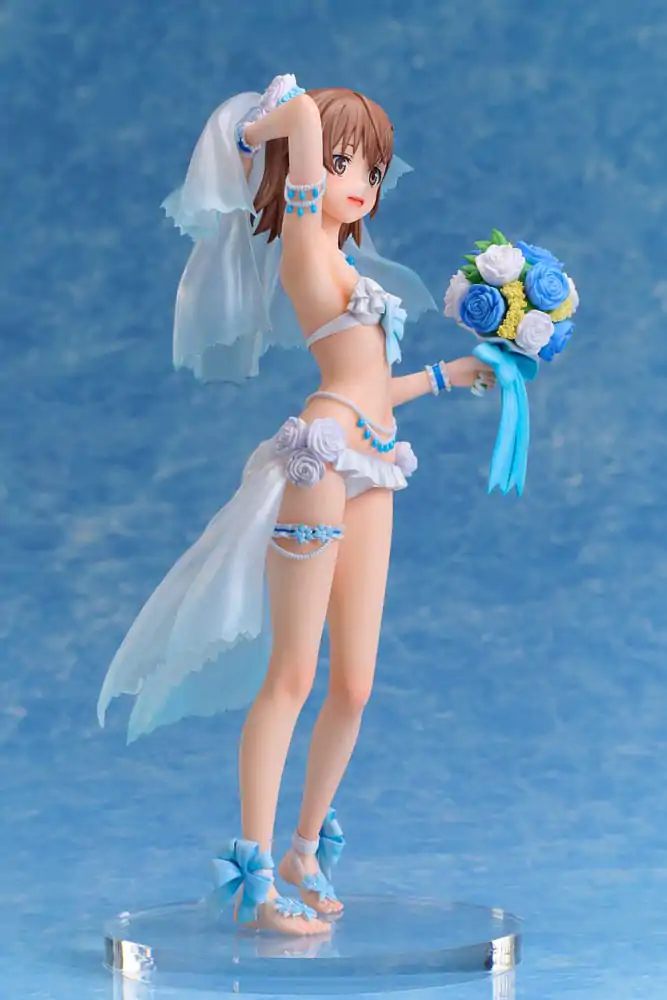 A Certain Scientific Railgun T Statua PVC 1/7 Mikoto Misaka Wersja: Ślubny Strój Kąpielowy 25 cm zdjęcie produktu
