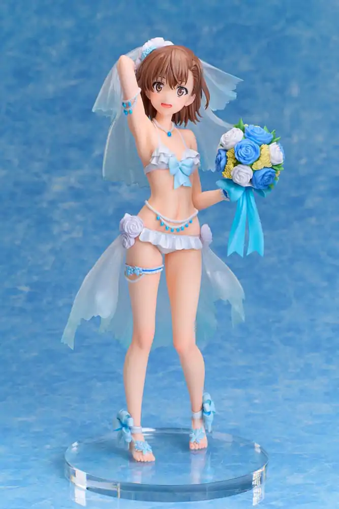 A Certain Scientific Railgun T Statua PVC 1/7 Mikoto Misaka Wersja: Ślubny Strój Kąpielowy 25 cm zdjęcie produktu