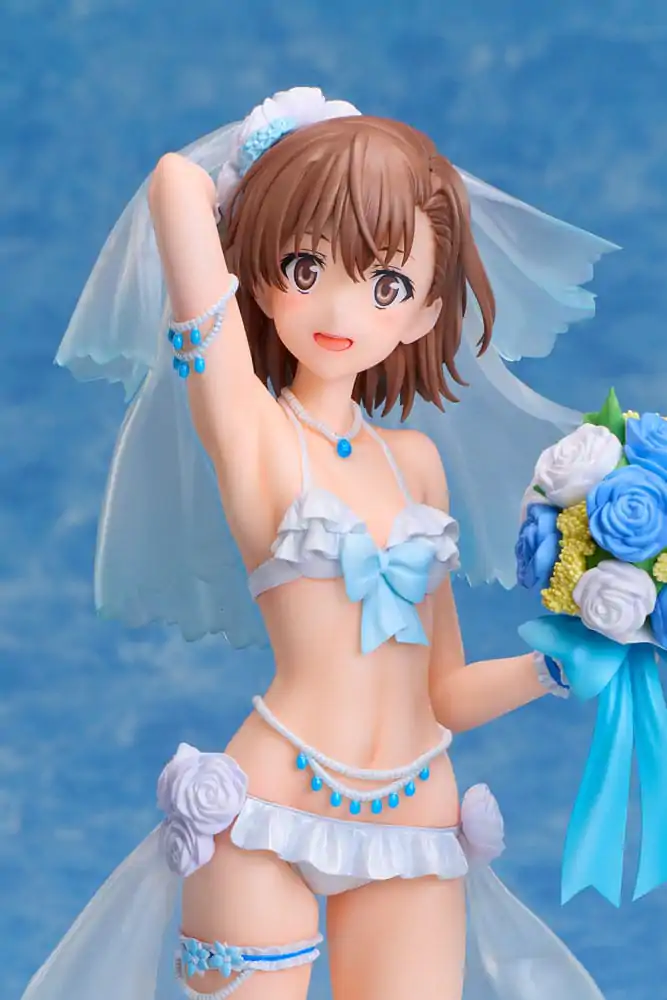 A Certain Scientific Railgun T Statua PVC 1/7 Mikoto Misaka Wersja: Ślubny Strój Kąpielowy 25 cm zdjęcie produktu