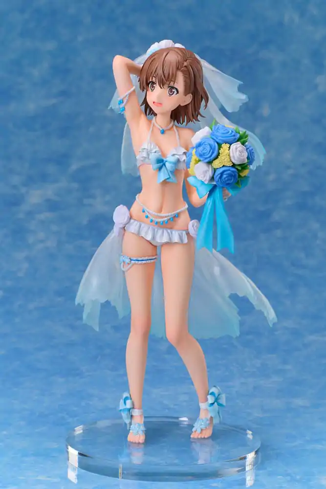 A Certain Scientific Railgun T Statua PVC 1/7 Mikoto Misaka Wersja: Ślubny Strój Kąpielowy 25 cm zdjęcie produktu