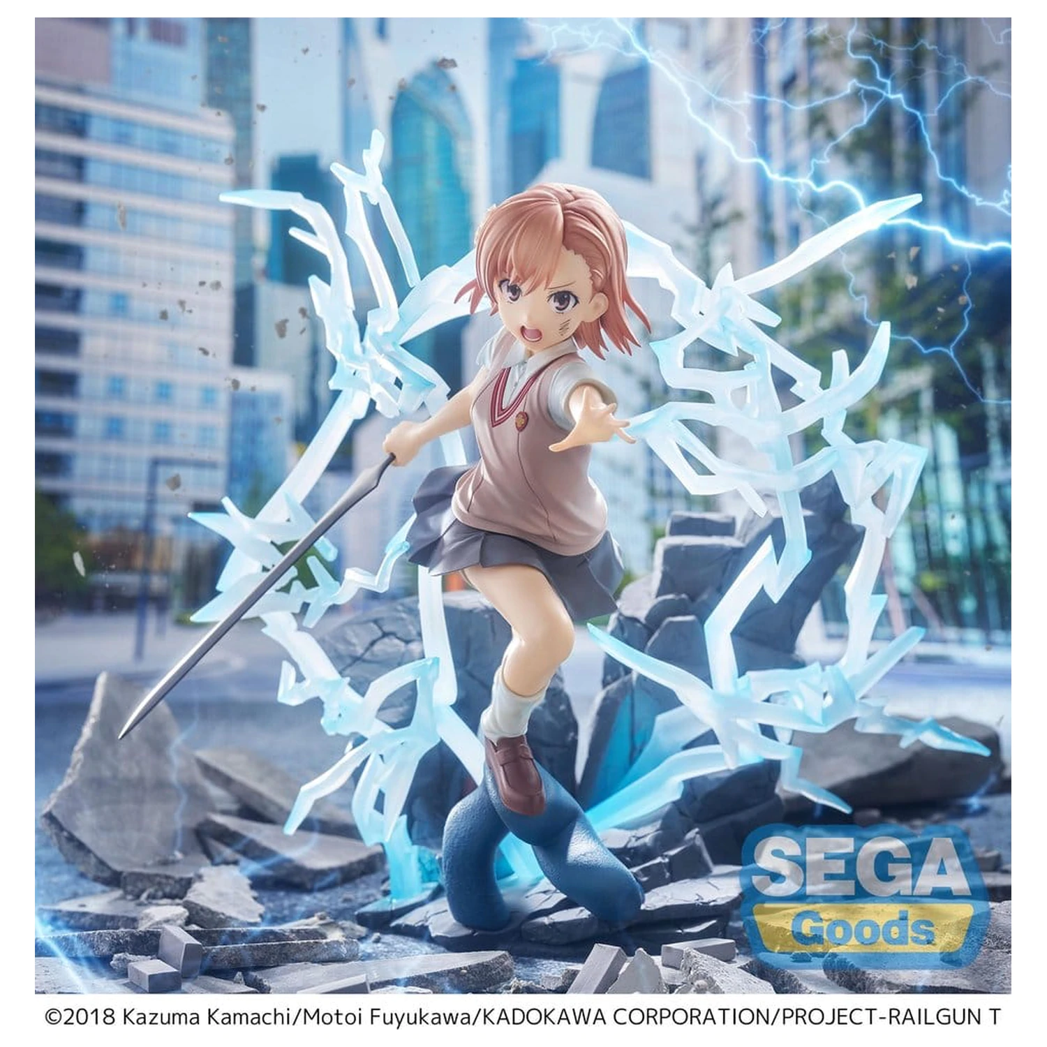 A Certain Scientific Railgun T FIGURIZMa PVC Figurka Mikoto Misaka 23 cm zdjęcie produktu