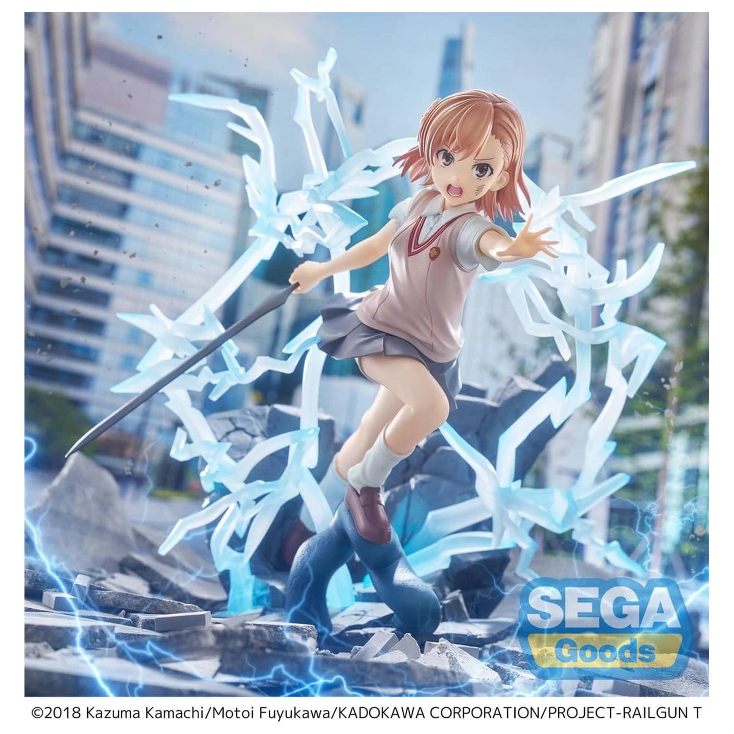 A Certain Scientific Railgun T FIGURIZMa PVC Figurka Mikoto Misaka 23 cm zdjęcie produktu