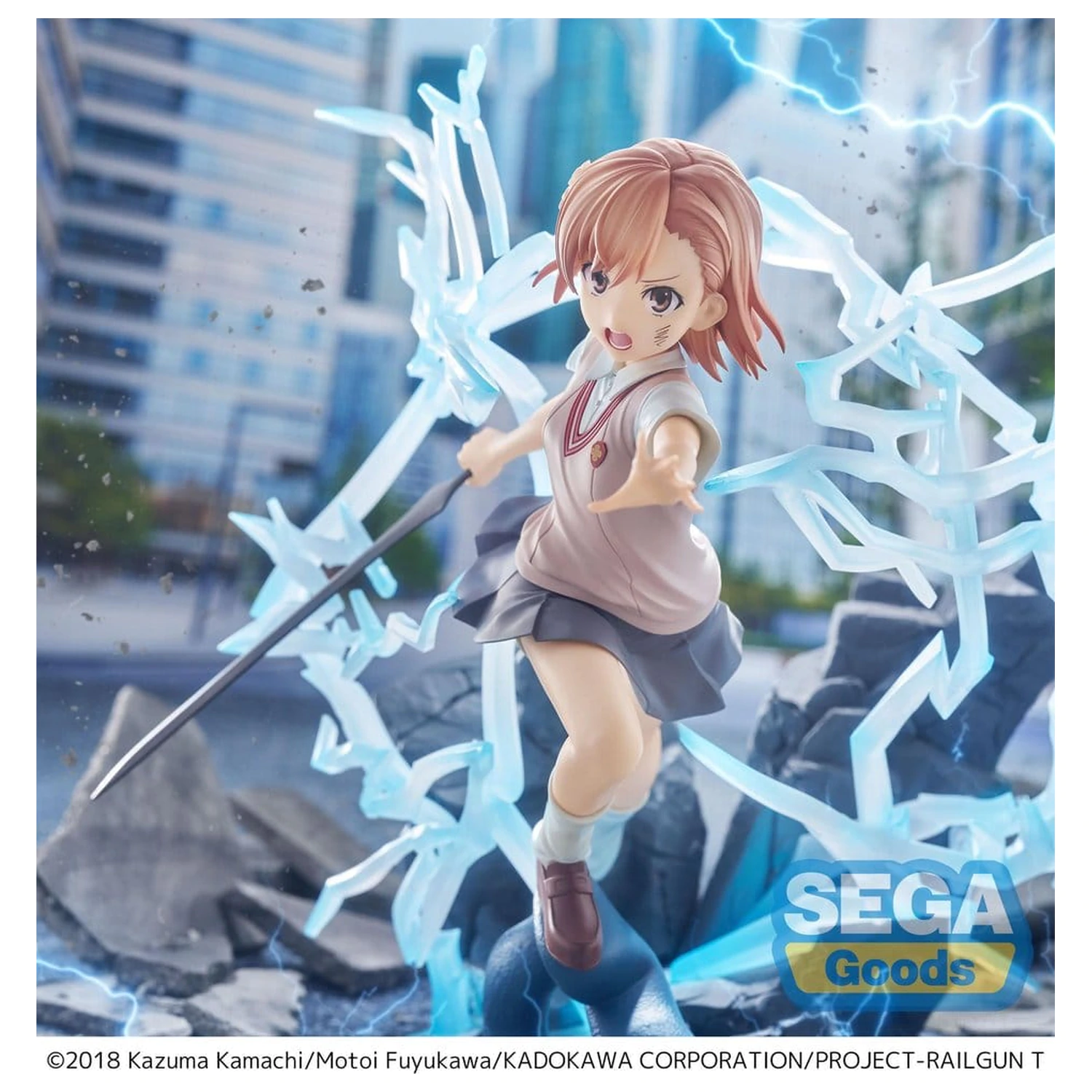 A Certain Scientific Railgun T FIGURIZMa PVC Figurka Mikoto Misaka 23 cm zdjęcie produktu