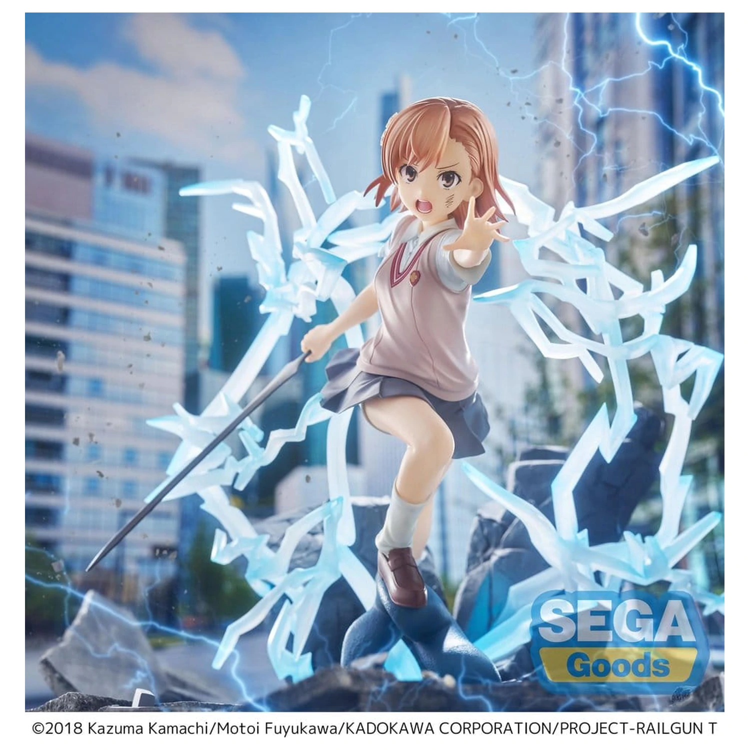 A Certain Scientific Railgun T FIGURIZMa PVC Figurka Mikoto Misaka 23 cm zdjęcie produktu