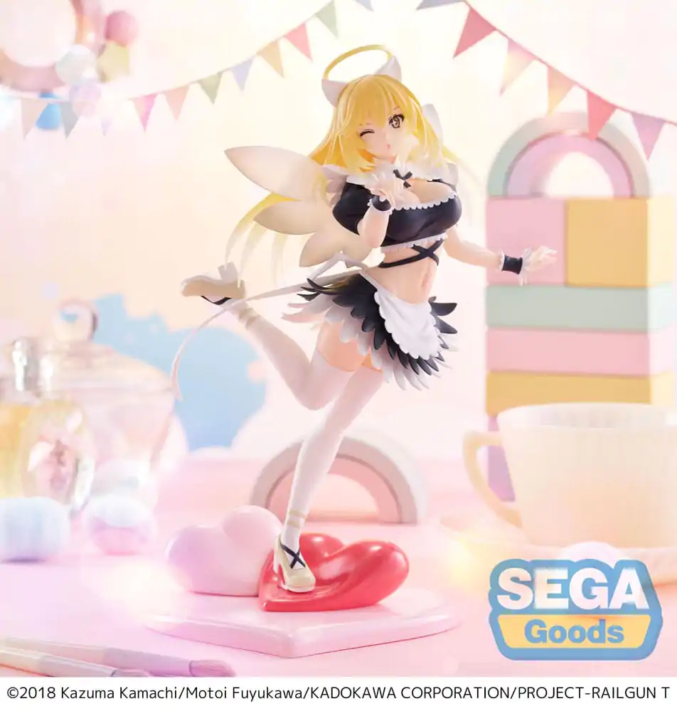 A Certain Scientific Railgun T Luminasta Statua PVC Misaki Shokuhou Upadła Anielska Pokojówka 20 cm zdjęcie produktu