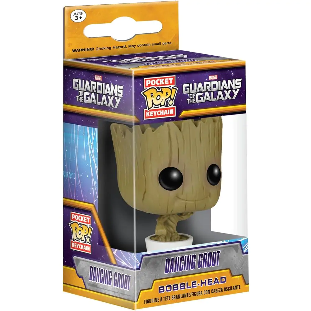 Strażnicy Galaktyki Pocket POP! Vinyl Keychain Dancing Groot 4 cm zdjęcie produktu