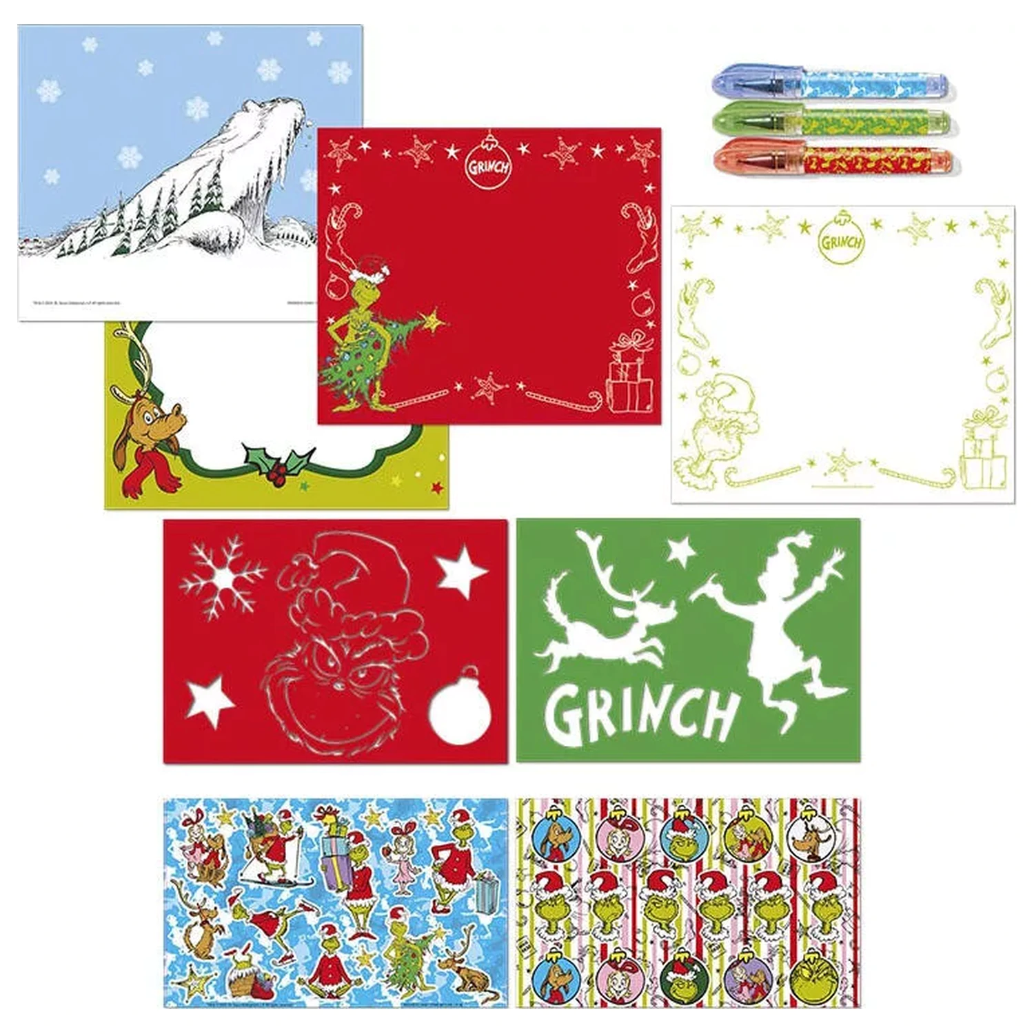 The Grinch Dr. Seuss zestaw aktywności zdjęcie produktu