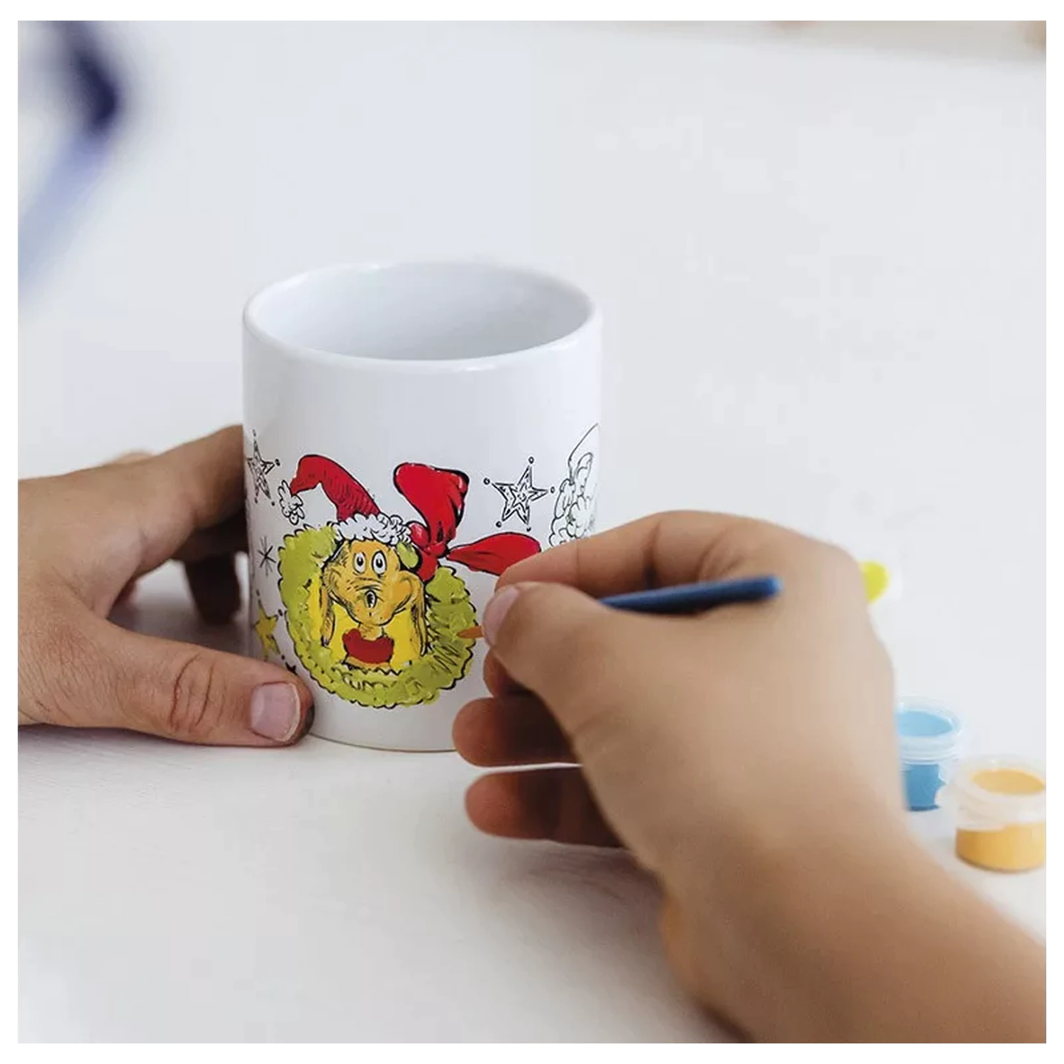 The Grinch Dr Seuss Ceramiczny Kubek Porcelanowy do malowania 235 ml zdjęcie produktu