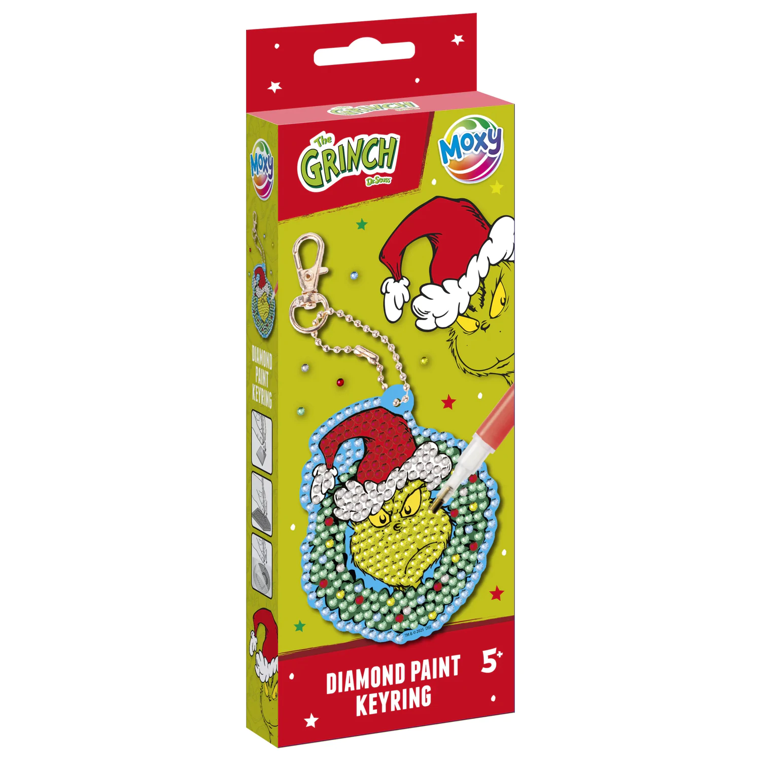 The Grinch Dr Seuss Diamond Dotz Zestaw do Robienia Breloków zdjęcie produktu