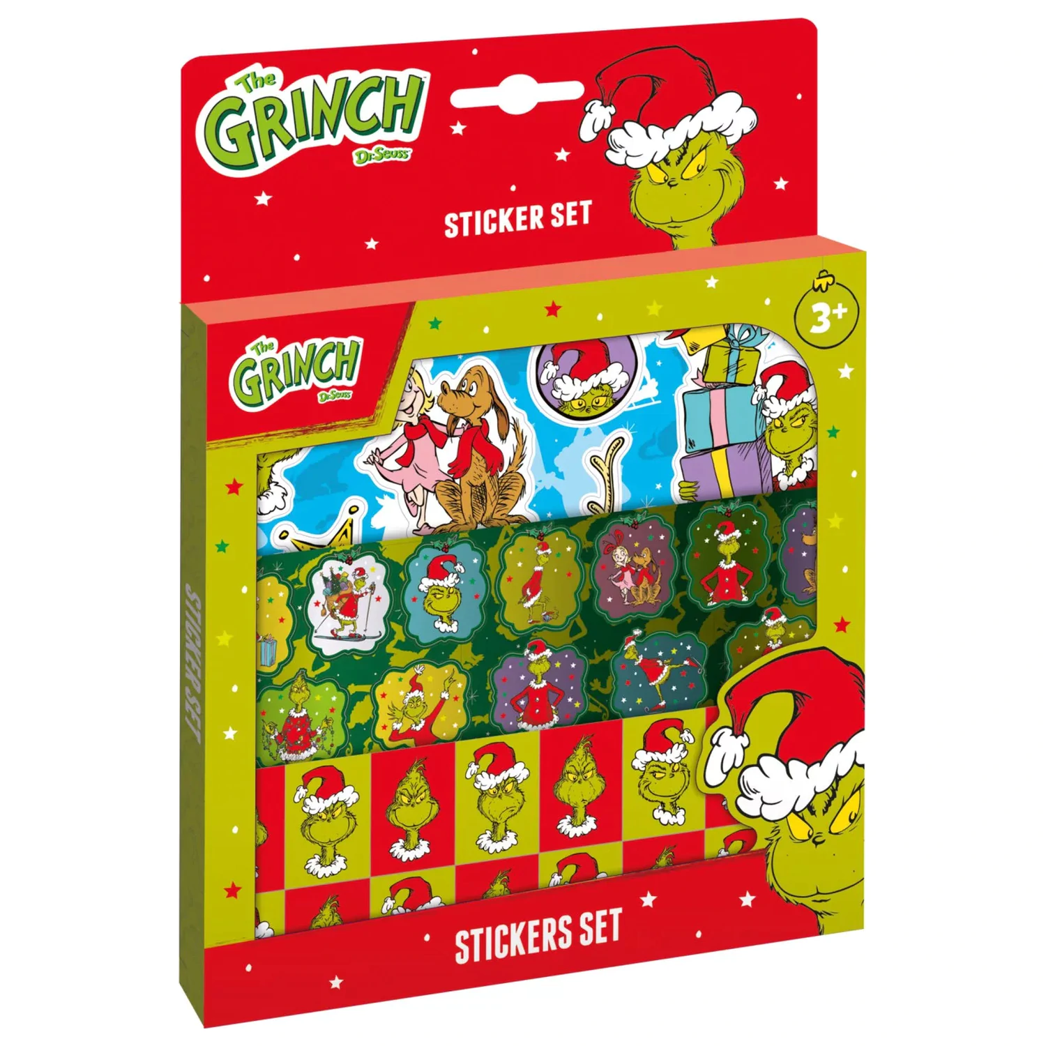 The Grinch Dr. Seuss Zestaw naklejek zdjęcie produktu