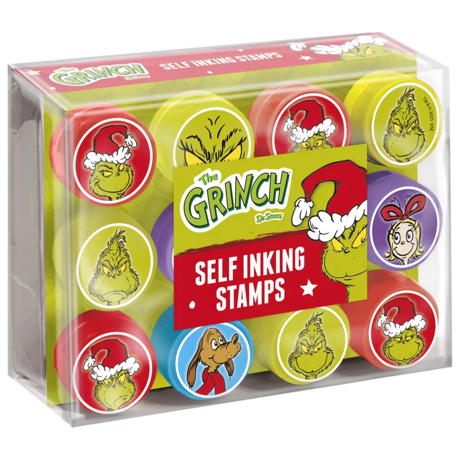 The Grinch Dr. Seuss Zestaw stempli 12 szt. zdjęcie produktu