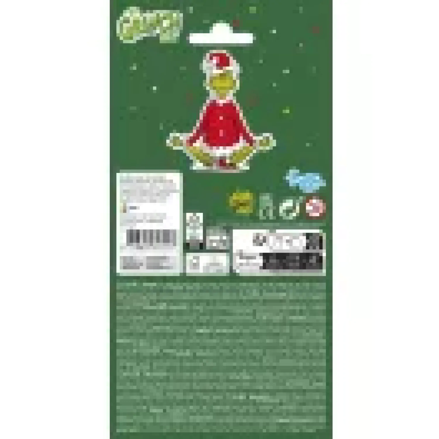The Grinch prezentowa naklejka foliowa zdjęcie produktu