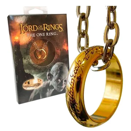 Lord of the Rings Ring Jedyny Pierścień (pozłacany) zdjęcie produktu