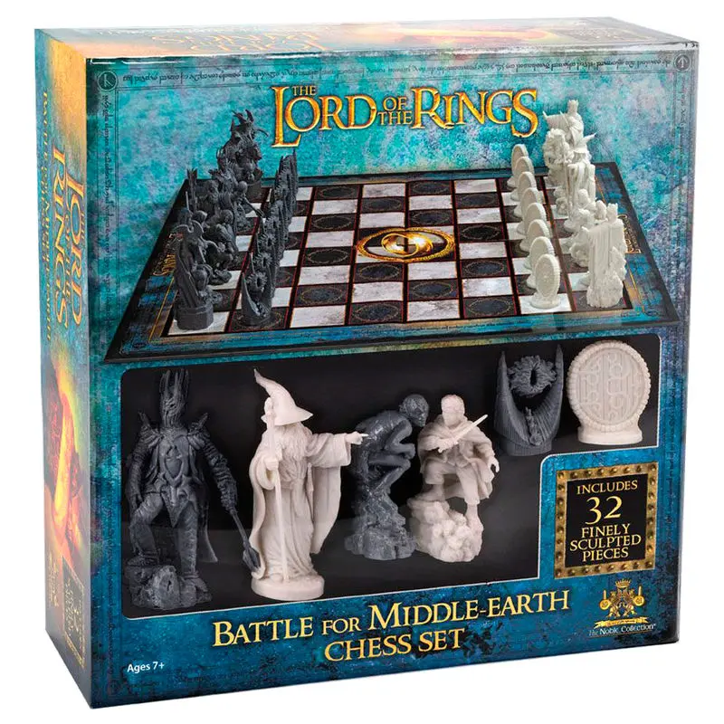 Lord of the Rings Chess Set Battle for Middle Earth - Szachy Władca Pierścieni Bitwa o Śródziemie zdjęcie produktu