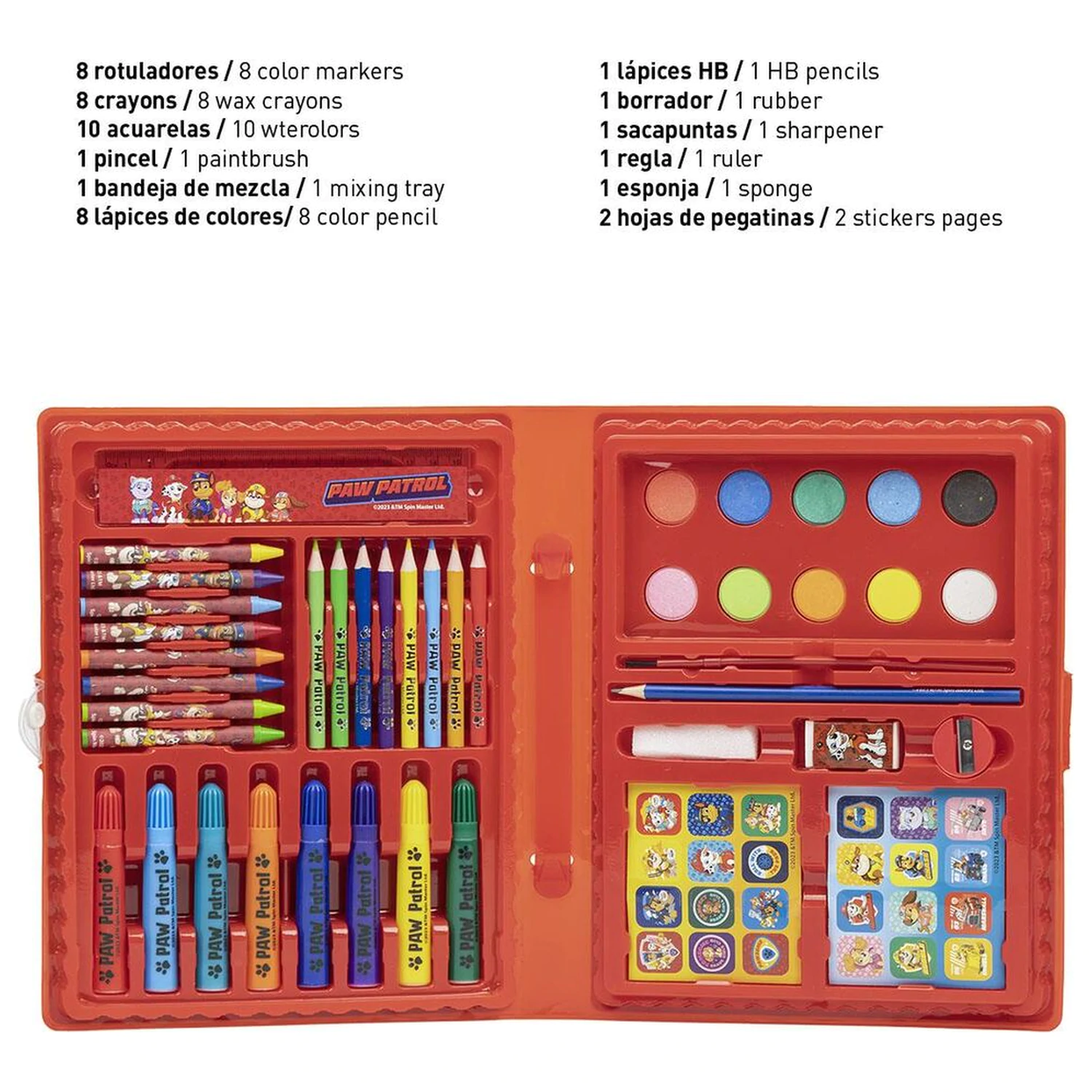 Paw Patrol Zestaw do kolorowania i artykułów papierniczych zdjęcie produktu