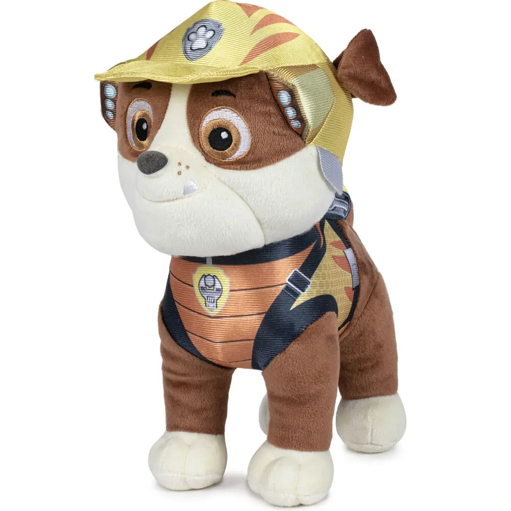 Paw Patrol Dino Rescue pluszowa zabawka Rubble 27cm zdjęcie produktu