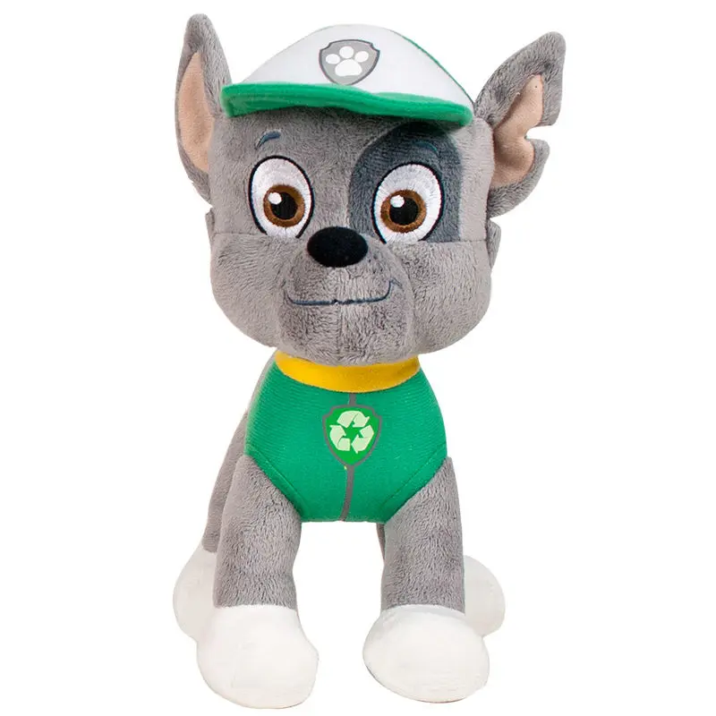Paw Patrol miękka pluszowa zabawka Rocky 28cm zdjęcie produktu
