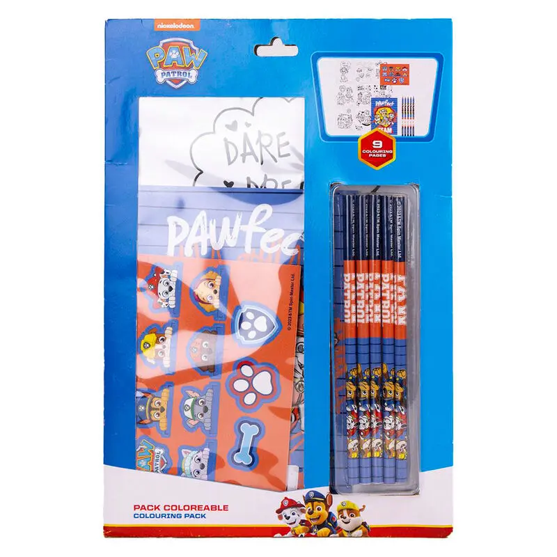 Paw Patrol zestaw przyborów do kolorowania zdjęcie produktu