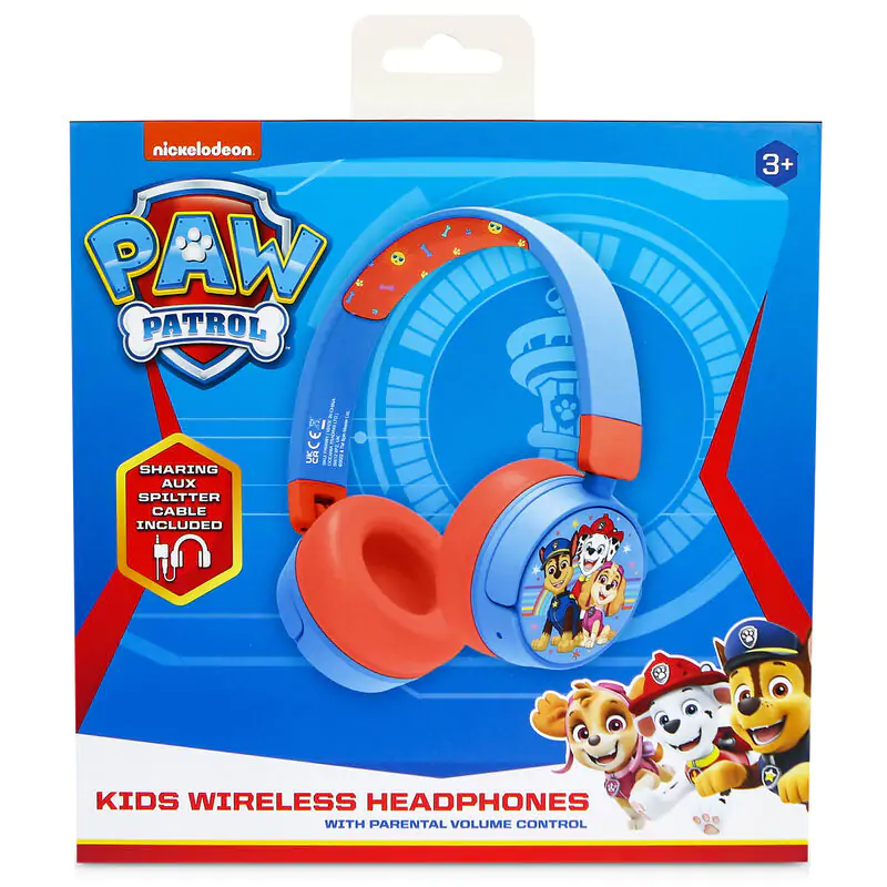 Paw Patrol bezprzewodowe słuchawki dla dzieci zdjęcie produktu