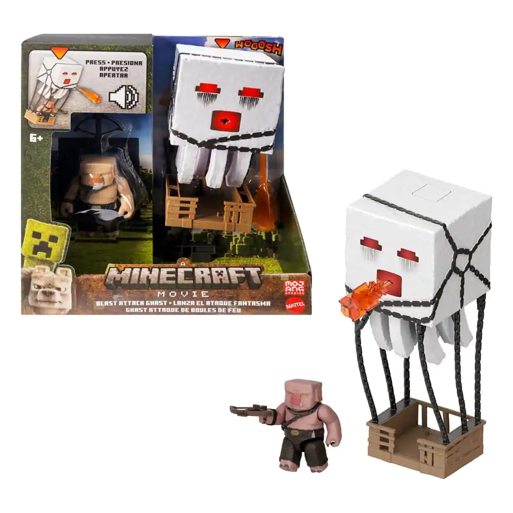 Figurka Akcji z Filmu Minecraft Blast Attack Ghast 25 cm zdjęcie produktu