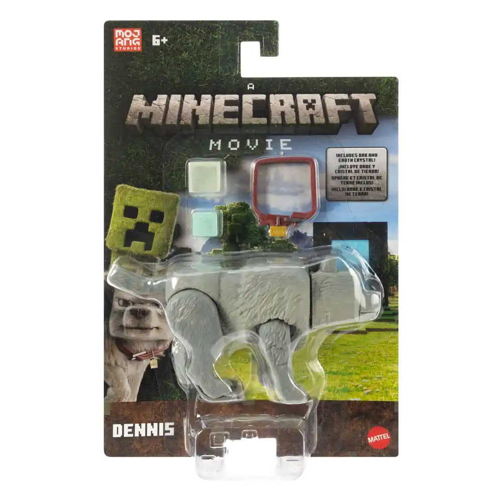 Figurka Akcji z Filmu Minecraft Dennis the Wolf 10 cm zdjęcie produktu