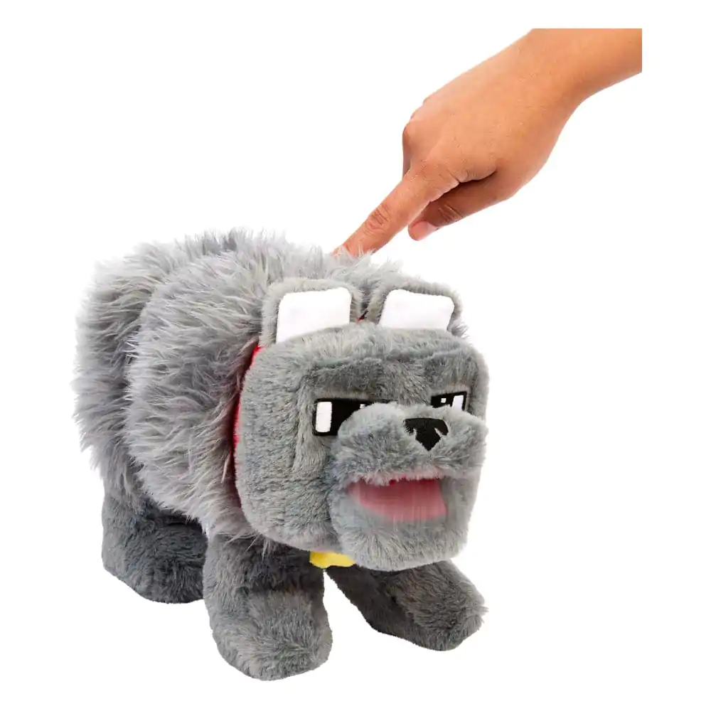 Minecraft Movie Pluszowa Figurka Dennis the Wolf 20 cm zdjęcie produktu