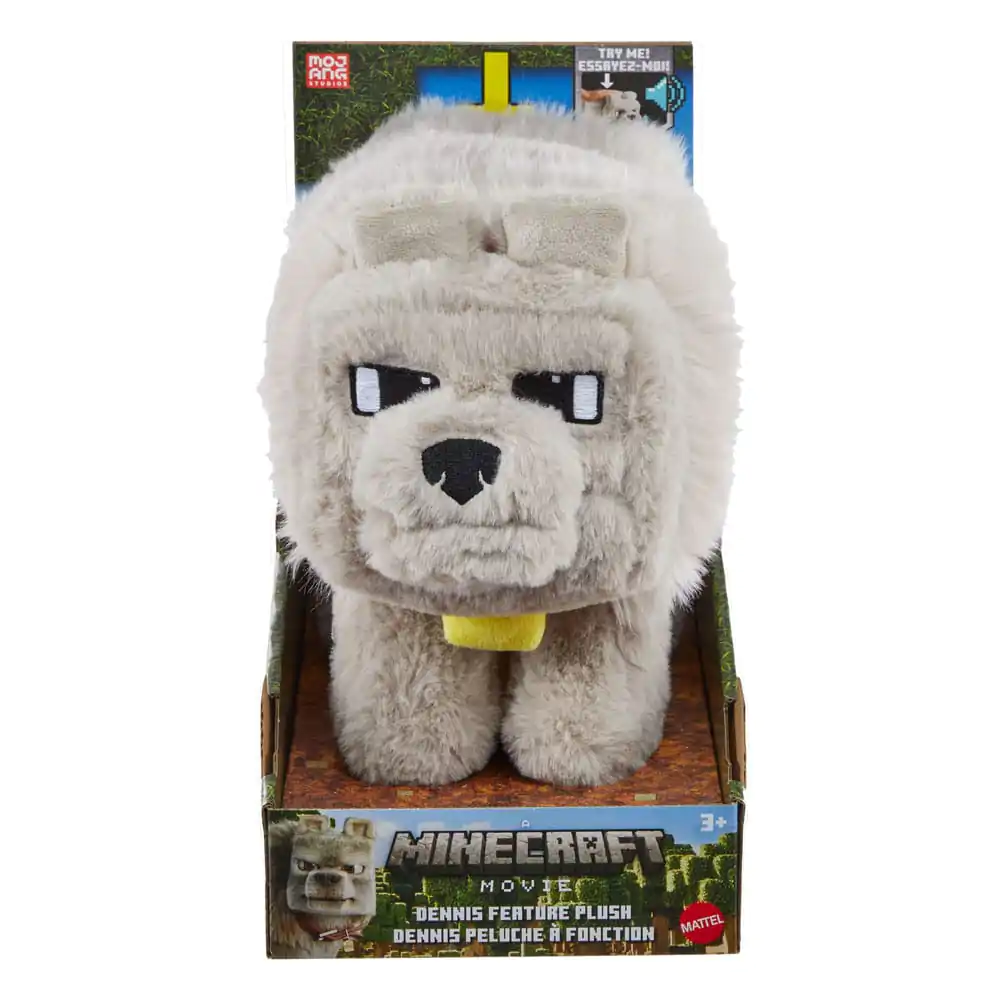 Minecraft Movie Pluszowa Figurka Dennis the Wolf 20 cm zdjęcie produktu