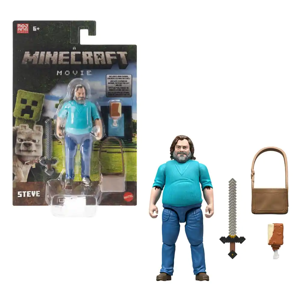 Figurka Akcji Minecraft Movie Steve 10 cm zdjęcie produktu