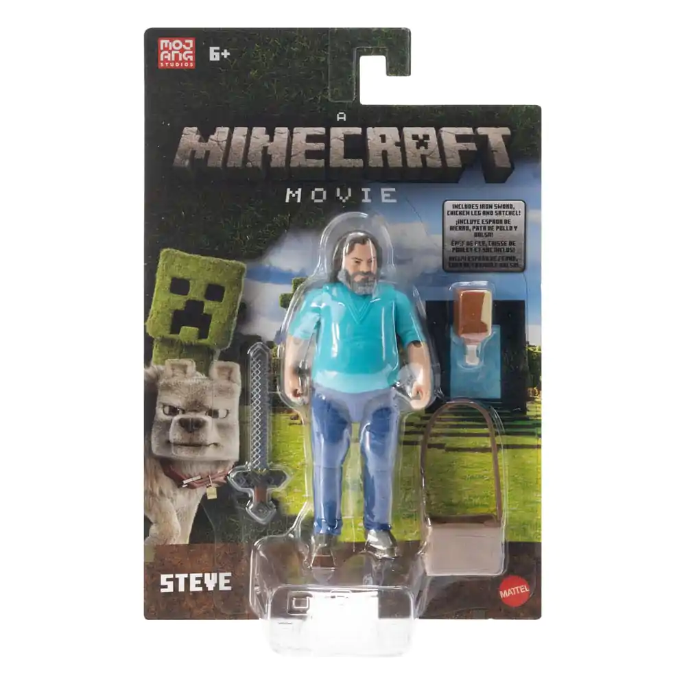 Figurka Akcji Minecraft Movie Steve 10 cm zdjęcie produktu