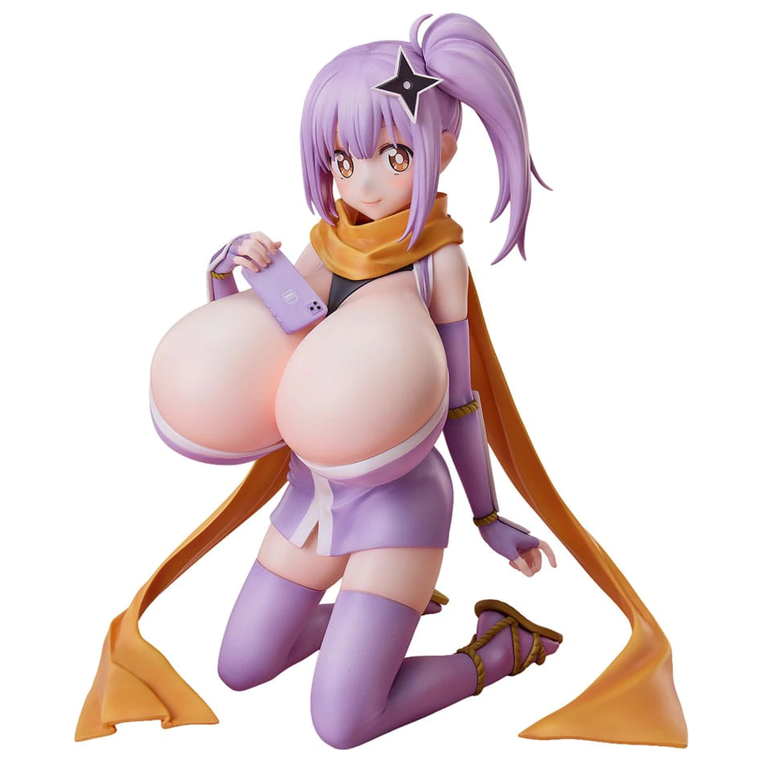 Figurka A Ninja and an Assassin Under One Roof Maid PVC Statue 1/4 Diecut Sticker Satoko Kusagakure Huge-Breasted Ver. 23 cm zdjęcie produktu