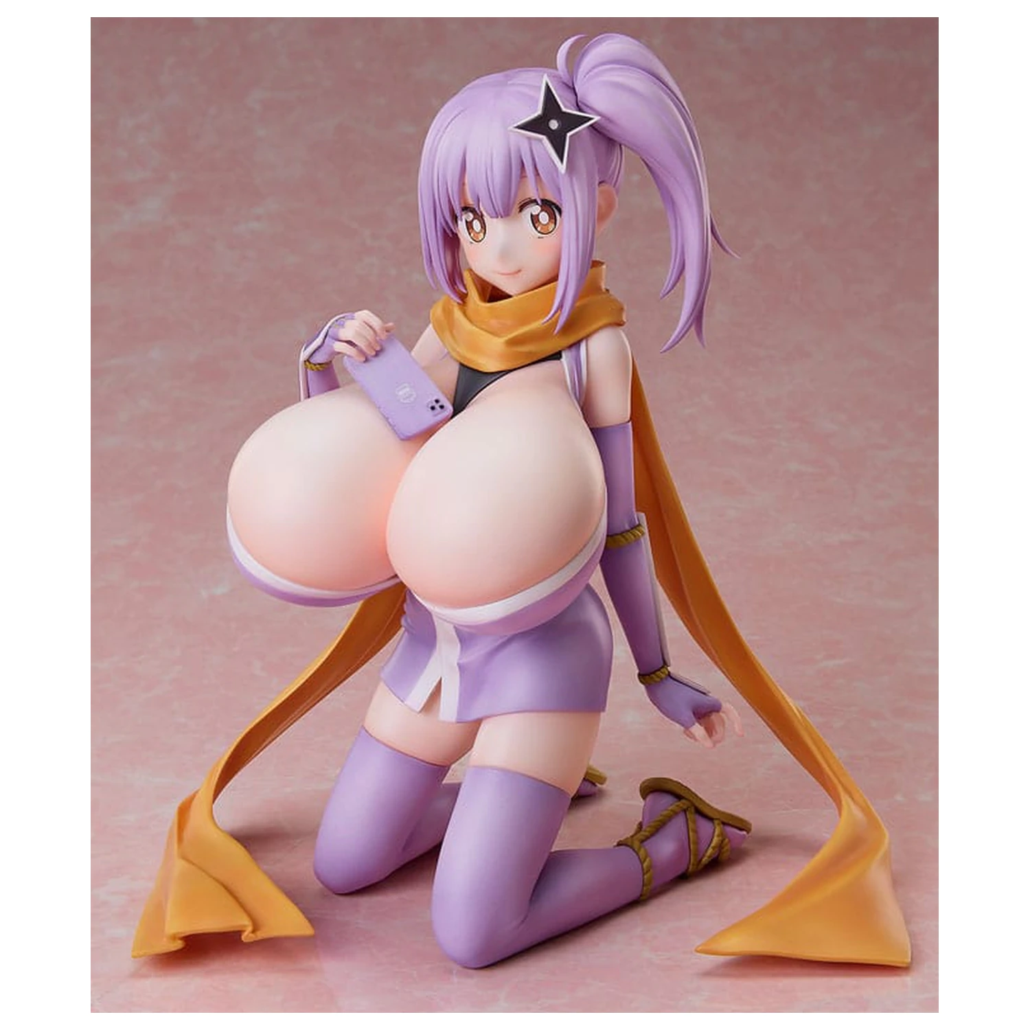 Figurka A Ninja and an Assassin Under One Roof Maid PVC Statue 1/4 Diecut Sticker Satoko Kusagakure Huge-Breasted Ver. 23 cm zdjęcie produktu