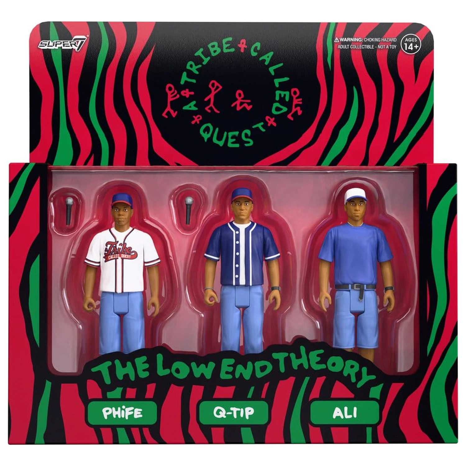 A Tribe Called Quest ReAction figurki akcji 3-Pak The Low End Theory zdjęcie produktu