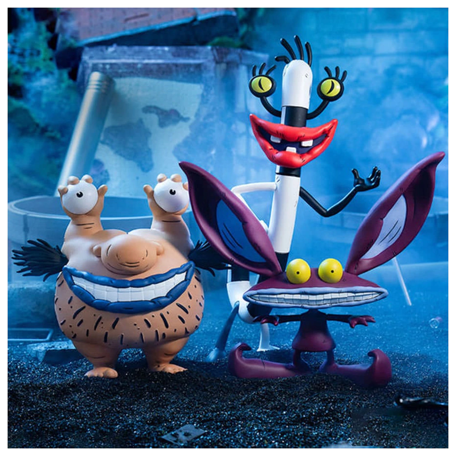 Aaahh!!! Real Monsters Figurki PCV 3-pak Ickis, Oblina & Krumm zdjęcie produktu