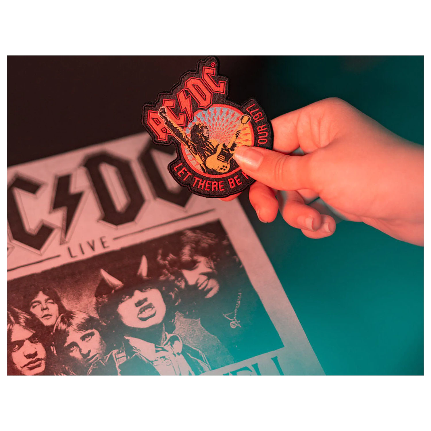 Zestaw 3 naszywek AC/DC zdjęcie produktu