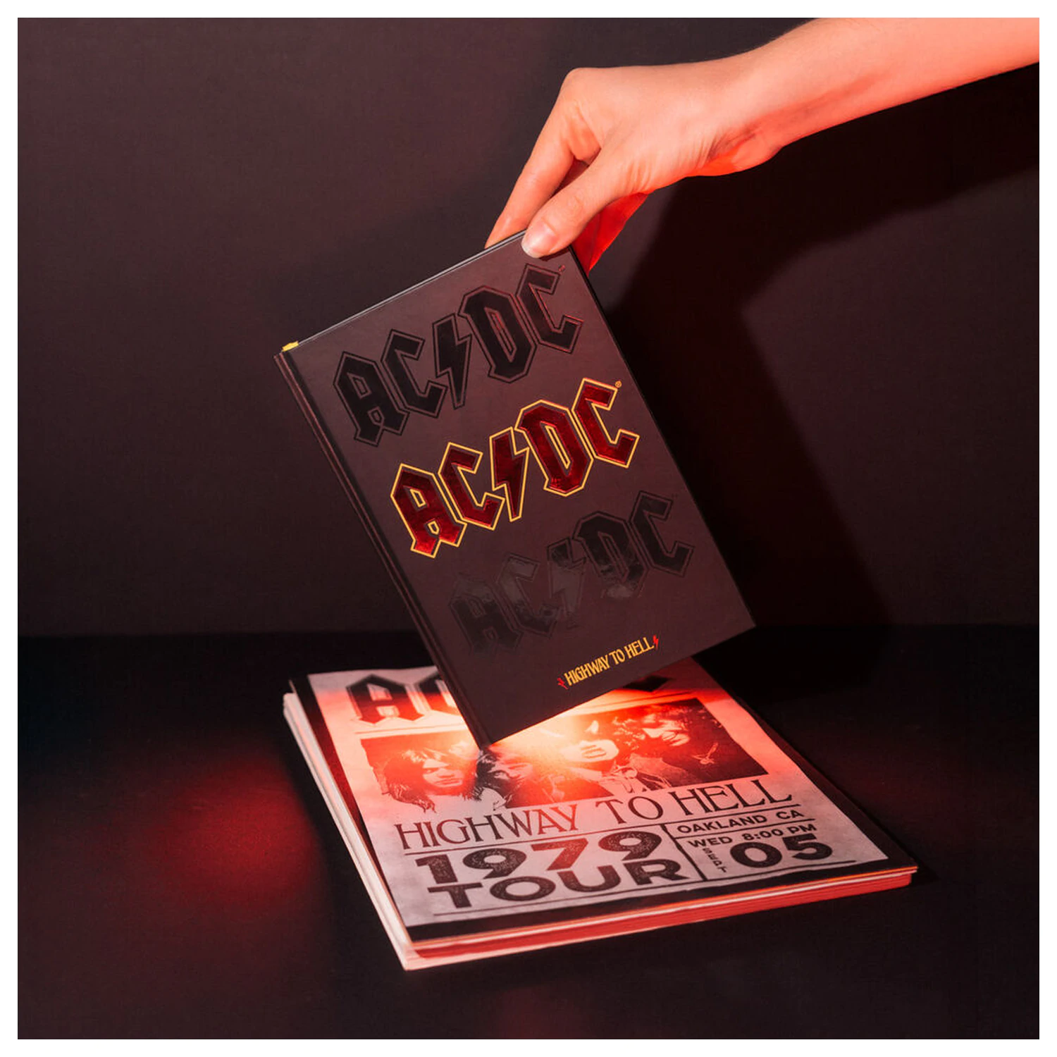 AC/DC Premium Notatnik A5 zdjęcie produktu