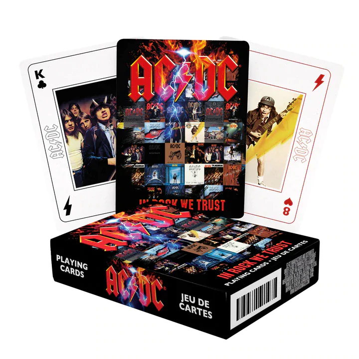 Karty do gry AC/DC In Rock We Trust zdjęcie produktu