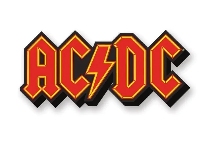 AC/DC Logo Magnes zdjęcie produktu