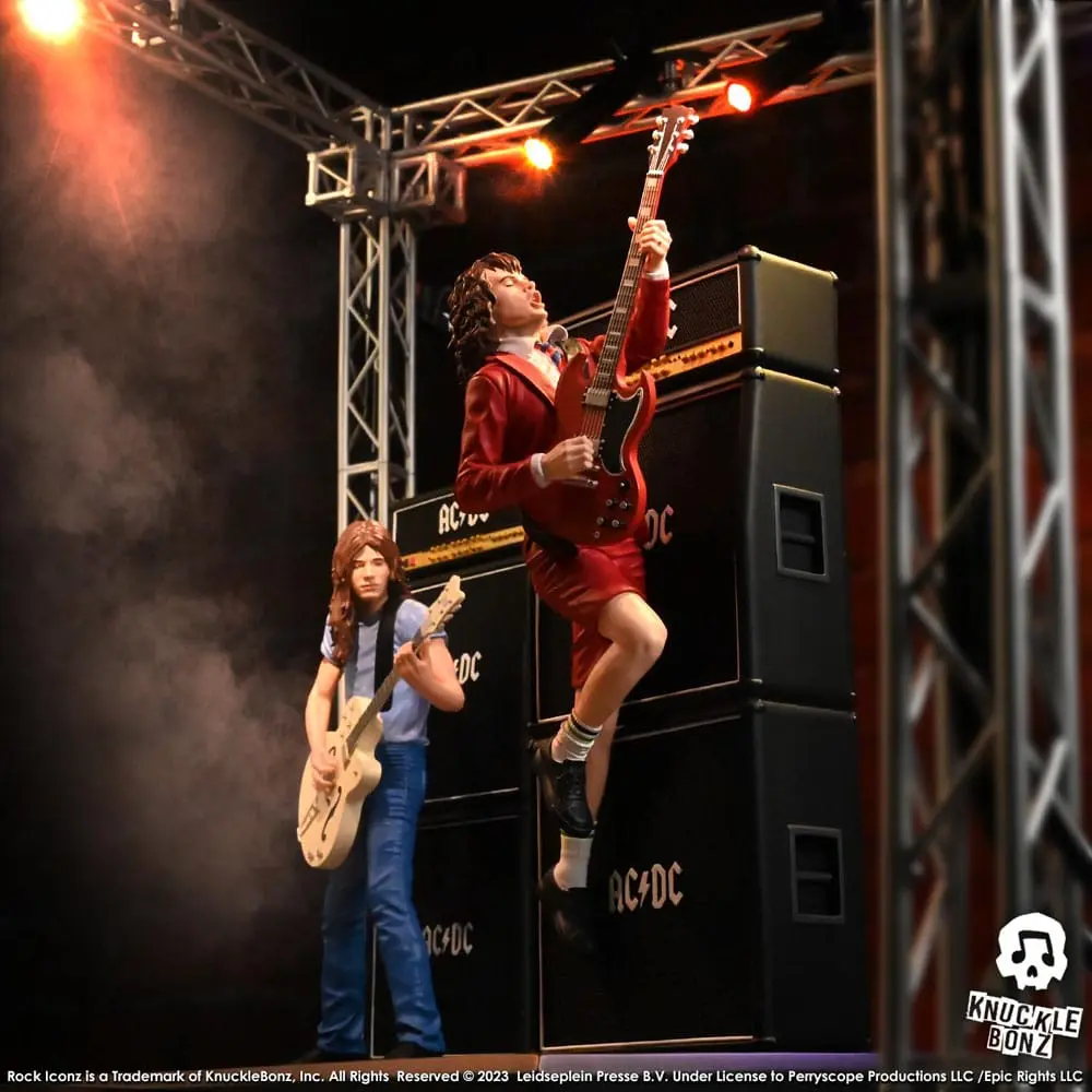 AC/DC Rock Iconz Statue Angus Young III 25 cm Statua zdjęcie produktu