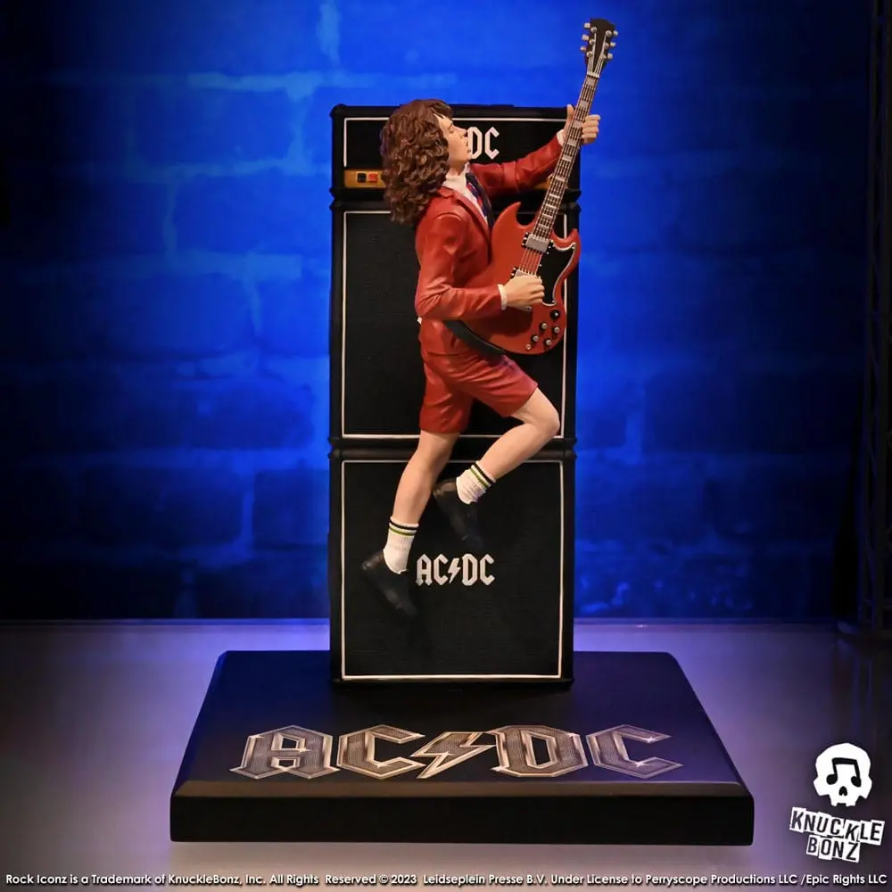 AC/DC Rock Iconz Statue Angus Young III 25 cm Statua zdjęcie produktu