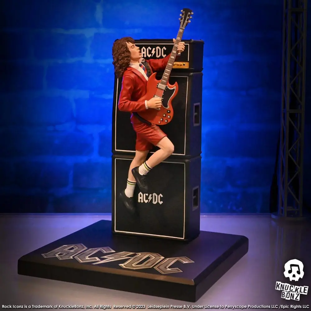 AC/DC Rock Iconz Statue Angus Young III 25 cm Statua zdjęcie produktu