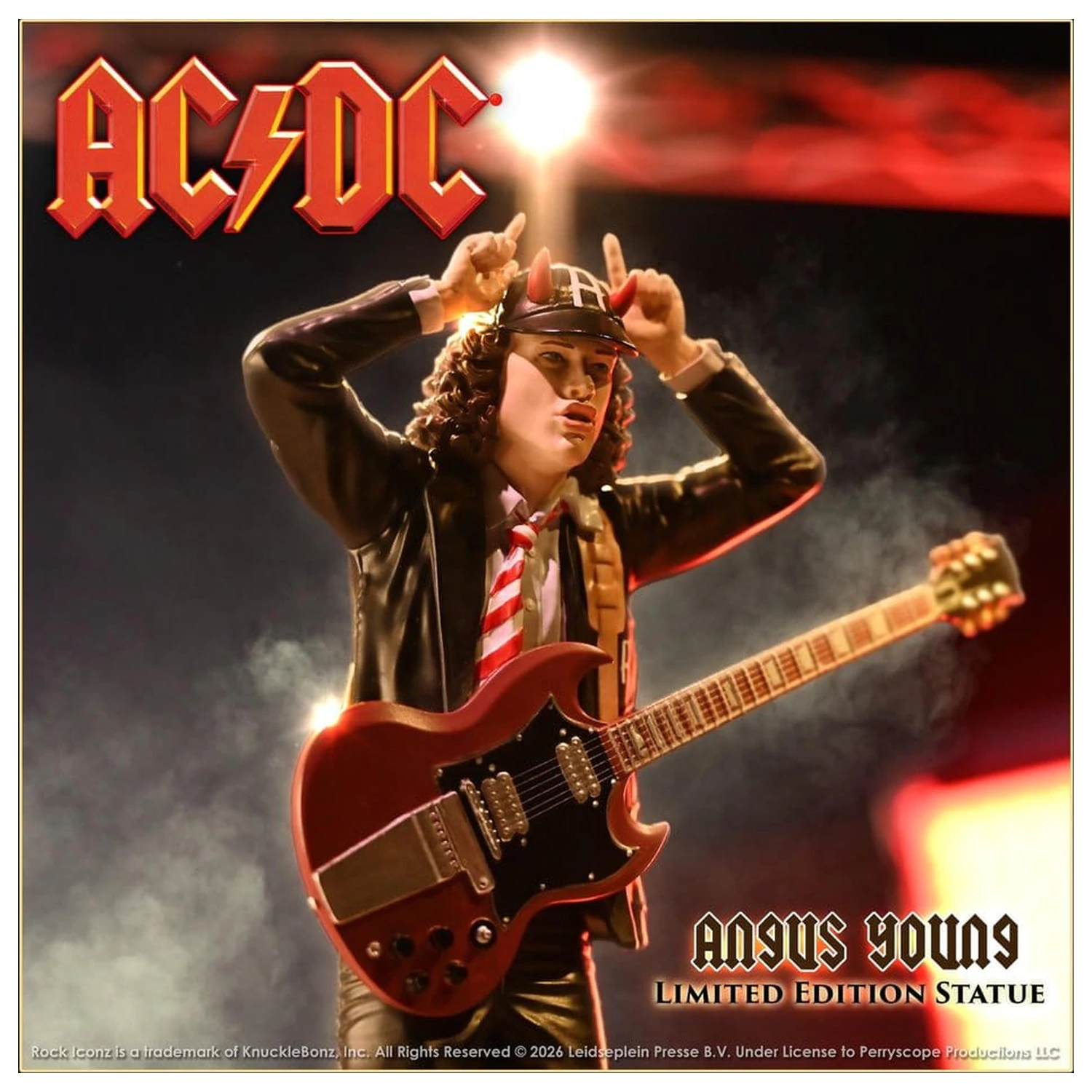 AC/DC Rock Iconz Figurka Angus Young IV 23 cm zdjęcie produktu