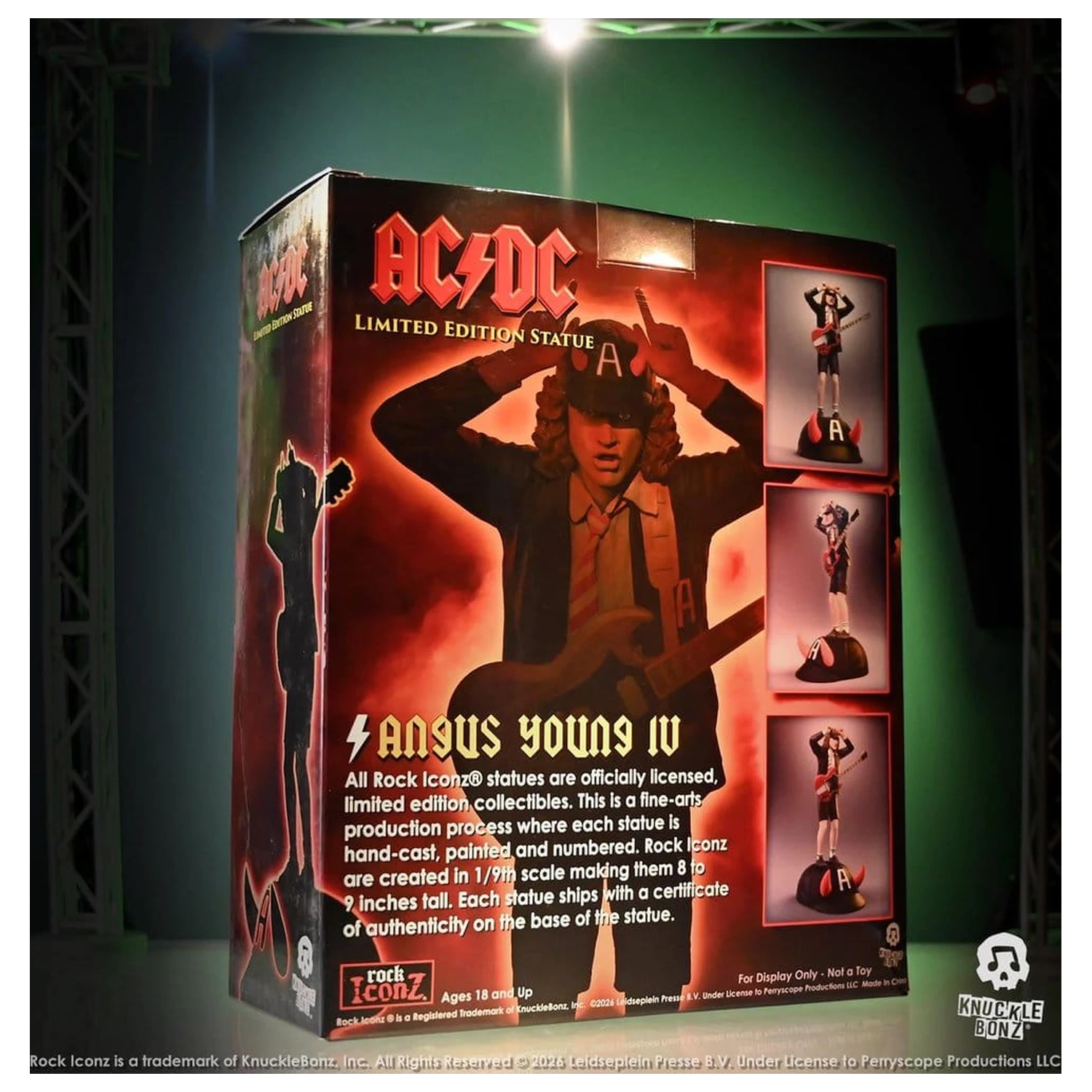 AC/DC Rock Iconz Figurka Angus Young IV 23 cm zdjęcie produktu