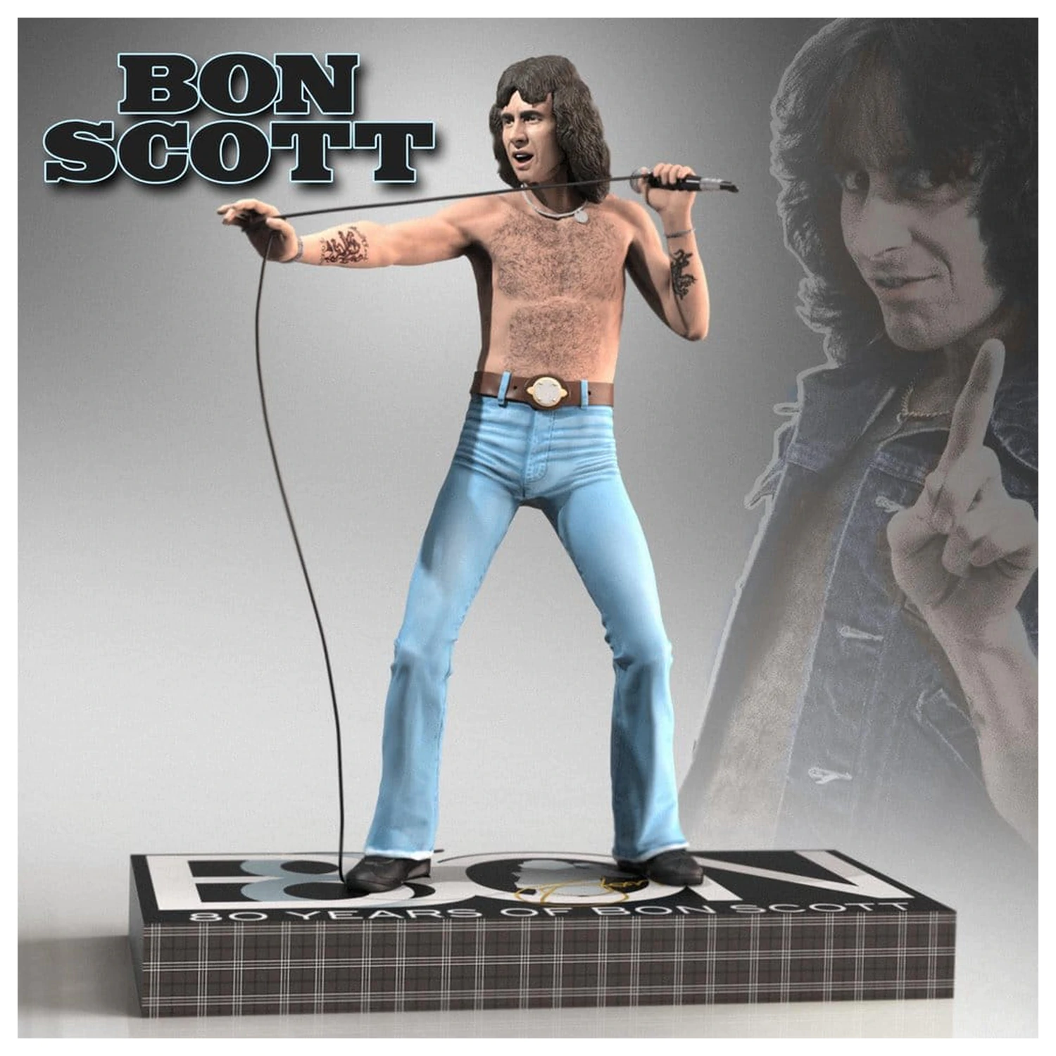 AC/DC Rock Iconz Statuetka Bon Scott III 22 cm zdjęcie produktu