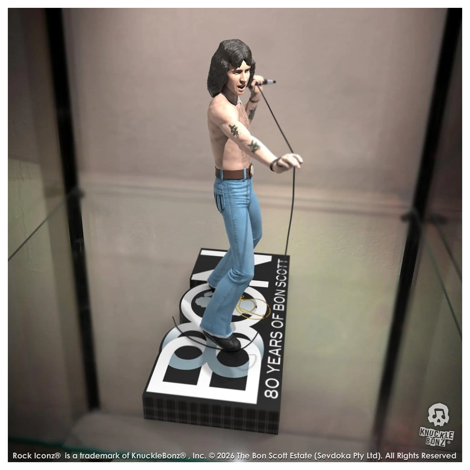 AC/DC Rock Iconz Statuetka Bon Scott III 22 cm zdjęcie produktu